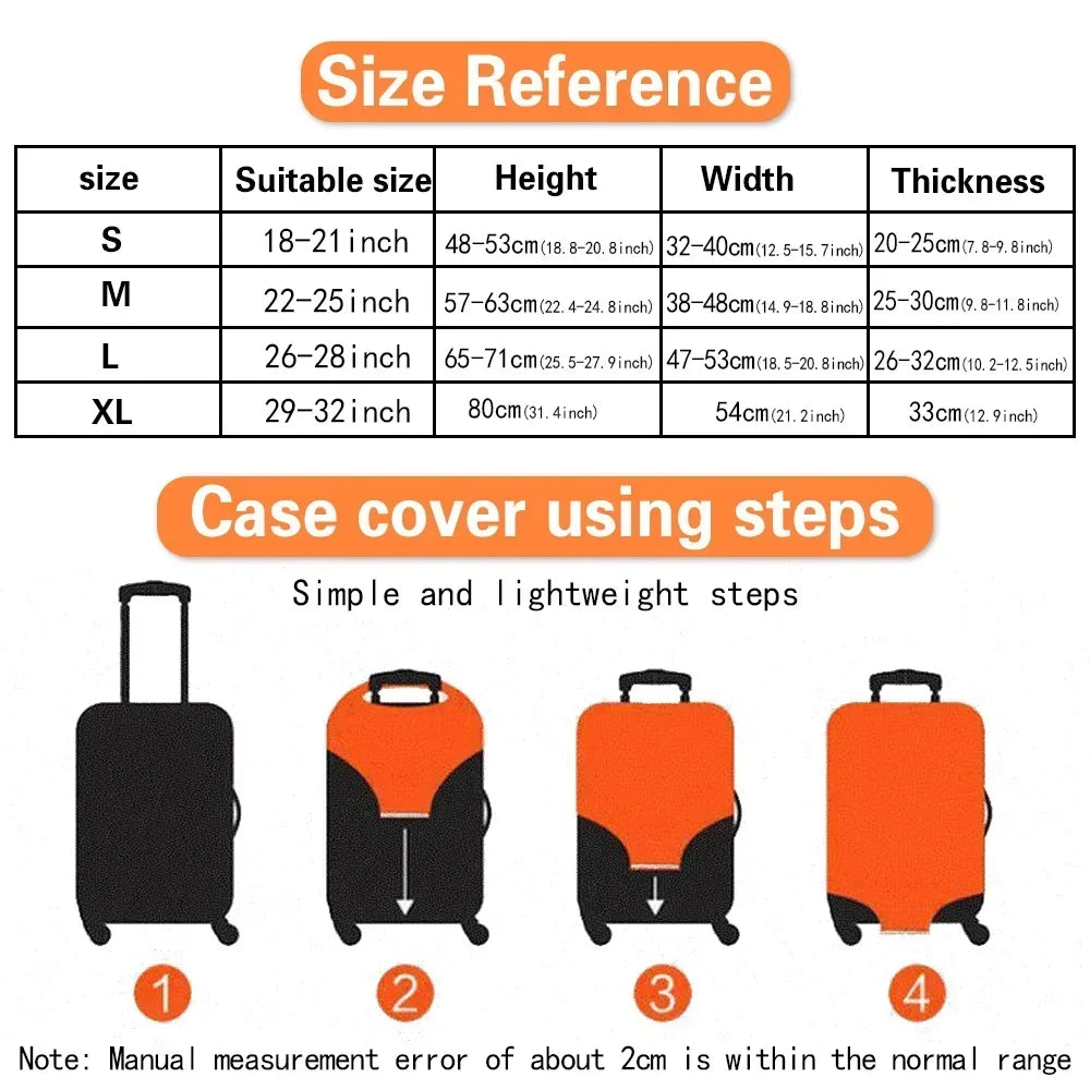 Durable Stretch Luggage Cover Suitcase Protector