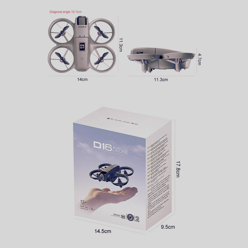 Mini Quadcopter Drone With VR Compatibility
