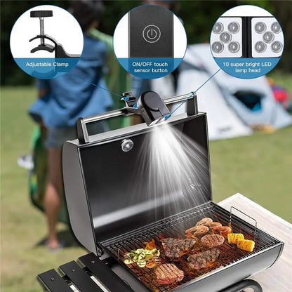 Portable LED Grill Light Touch BBQ Lamp