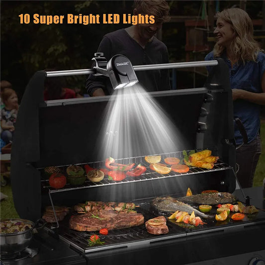 Portable LED Grill Light Touch BBQ Lamp