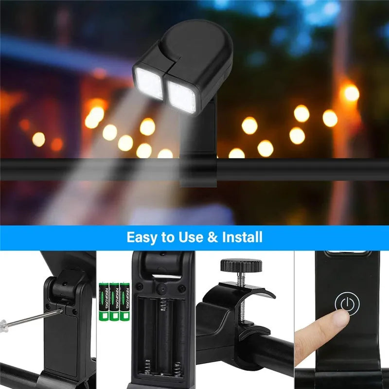 Portable LED Grill Light Touch BBQ Lamp