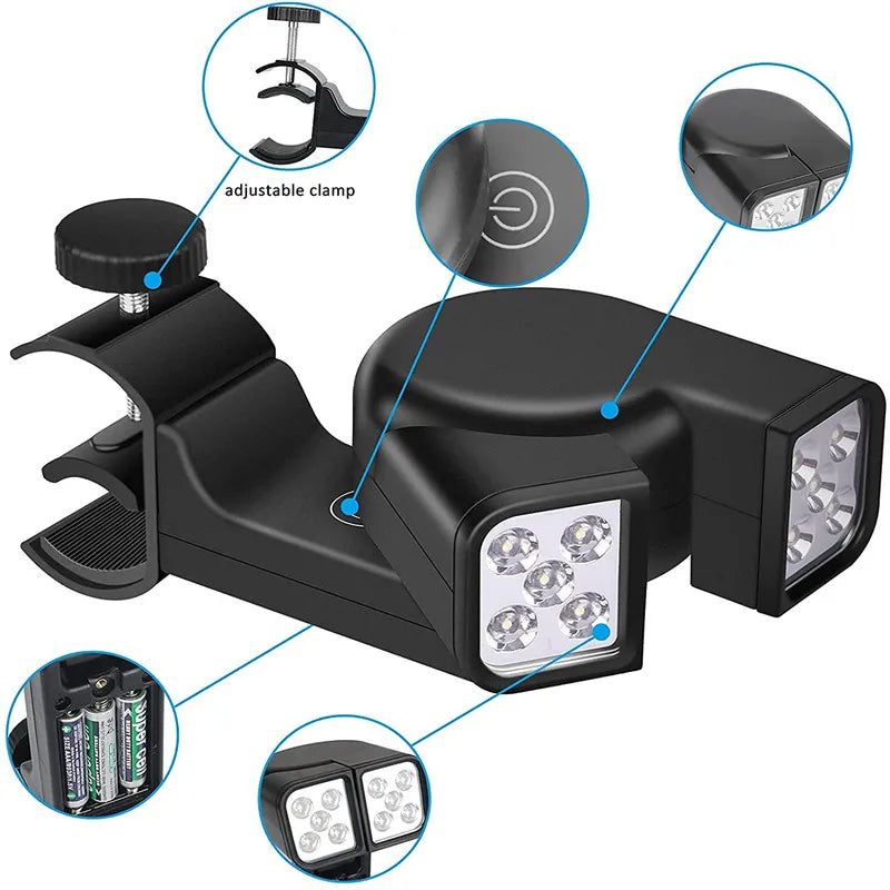 Portable LED Grill Light Touch BBQ Lamp