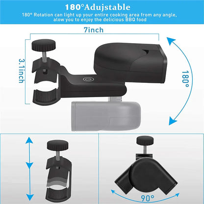 Portable LED Grill Light Touch BBQ Lamp