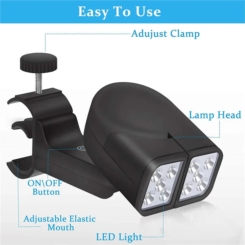 Portable LED Grill Light Touch BBQ Lamp