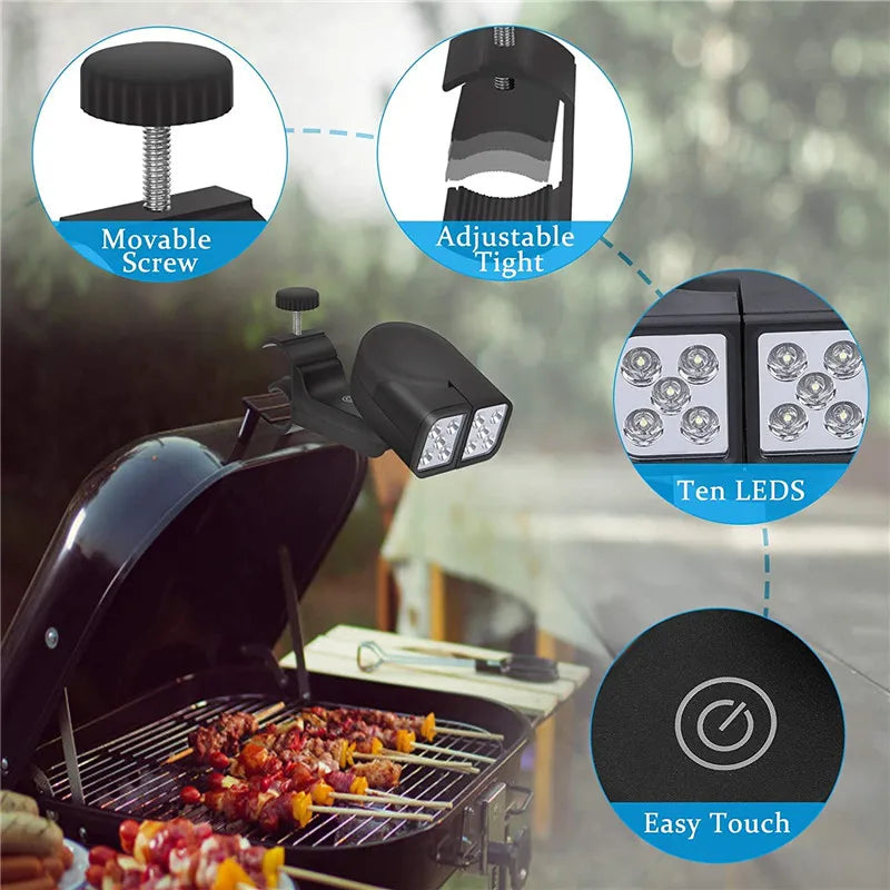 Portable LED Grill Light Touch BBQ Lamp
