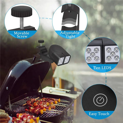Portable LED Grill Light Touch BBQ Lamp