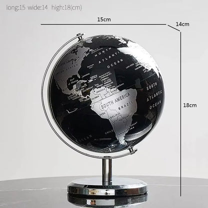 Premium Elegant 360° Rotating Globe Artwork