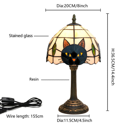 Cute Black Cat Table Lamp Bedroom Decor