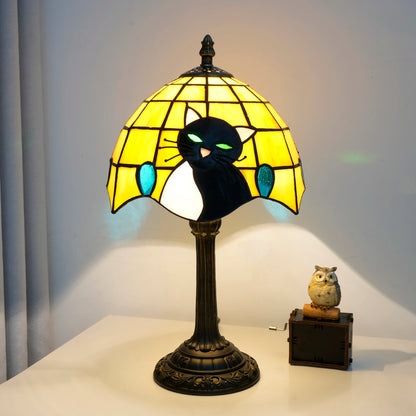 Cute Black Cat Table Lamp Bedroom Decor