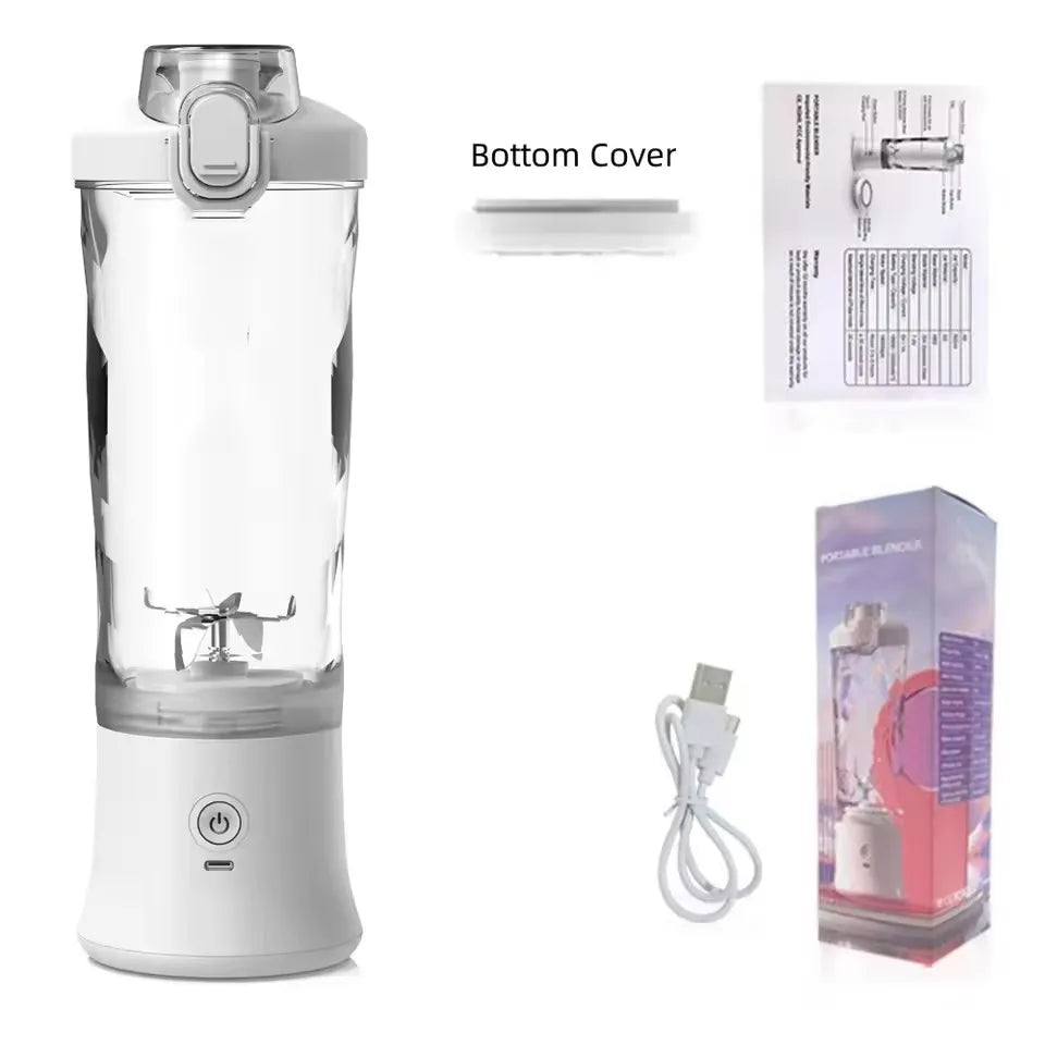 Portable Smoothie Blender With USB Rechargeable Battery