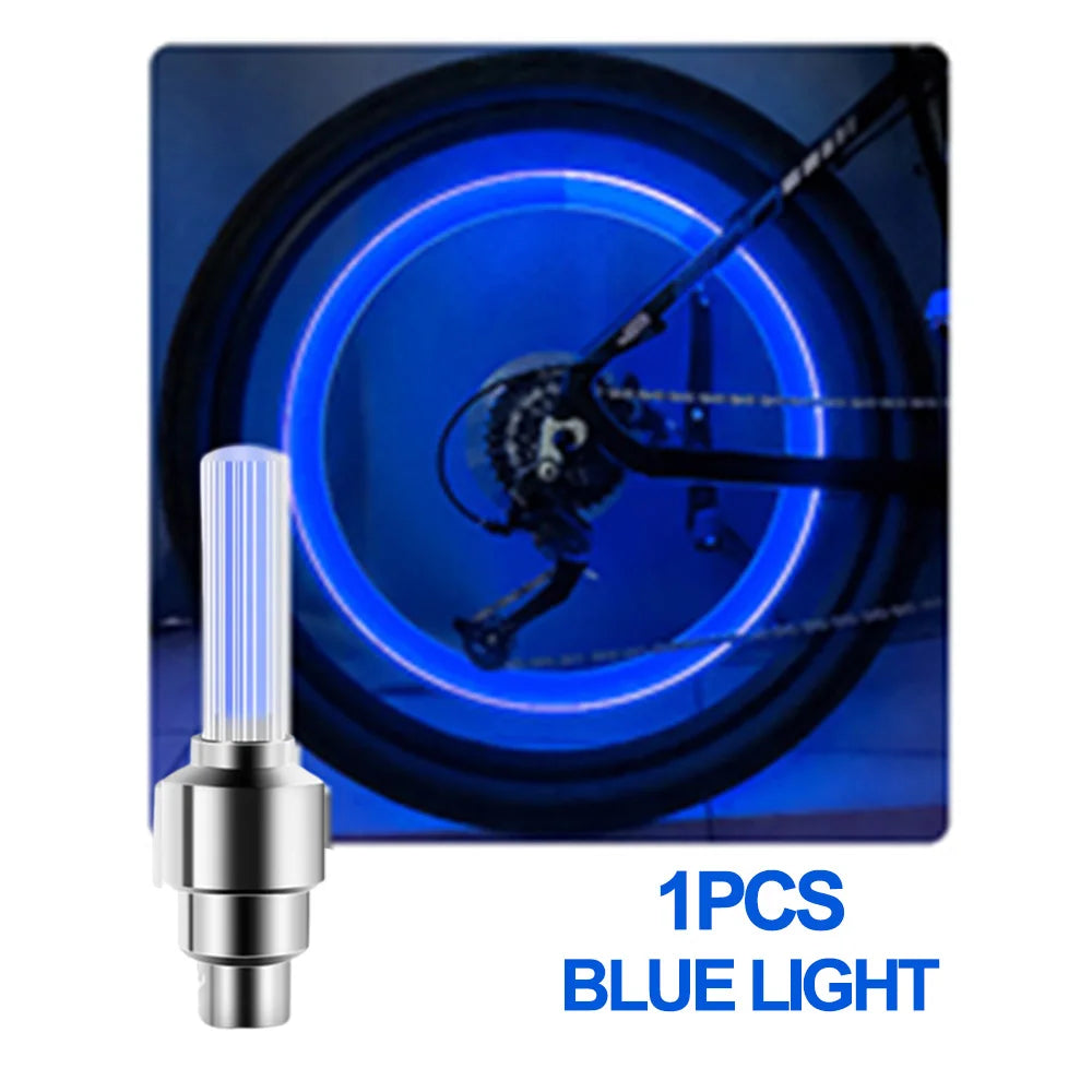 LED Bicycle Valve Light Motion Sensor Tire Light