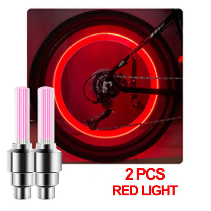 LED Bicycle Valve Light Motion Sensor Tire Light