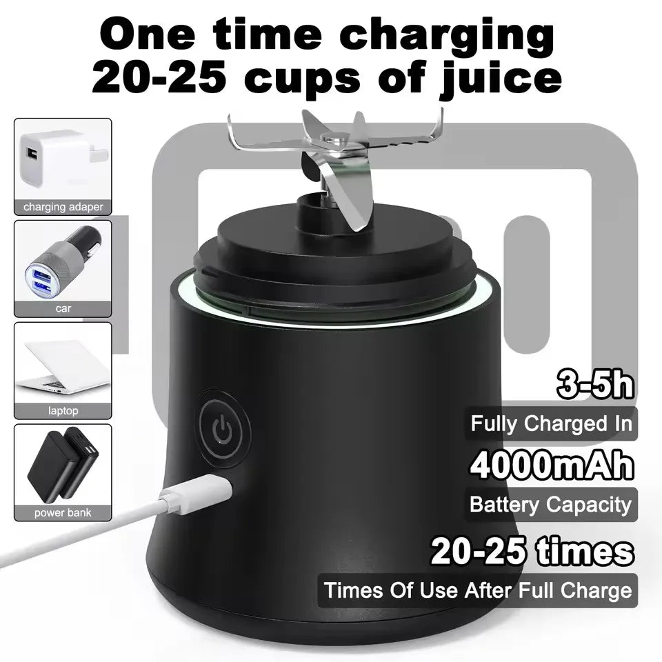 Portable Smoothie Blender With USB Rechargeable Battery