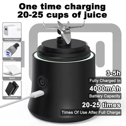 Portable Smoothie Blender With USB Rechargeable Battery