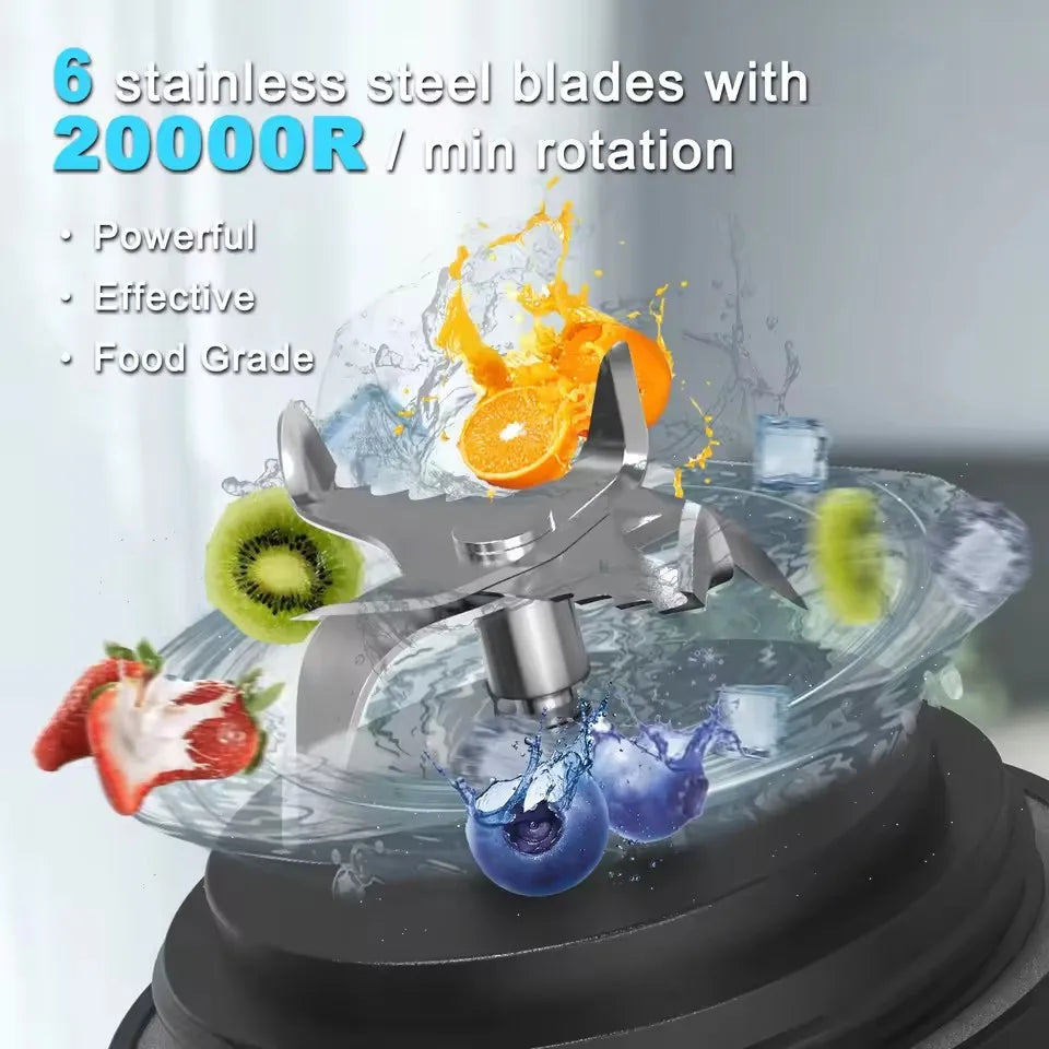 Portable Smoothie Blender With USB Rechargeable Battery