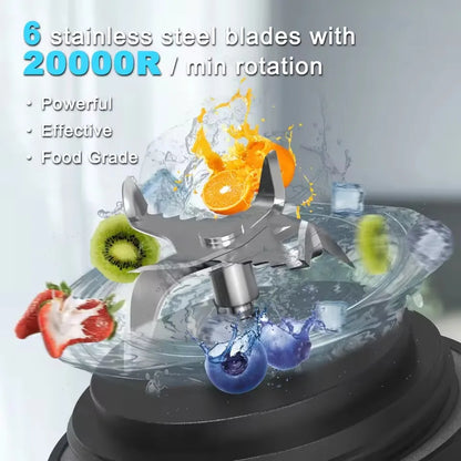 Portable Smoothie Blender With USB Rechargeable Battery