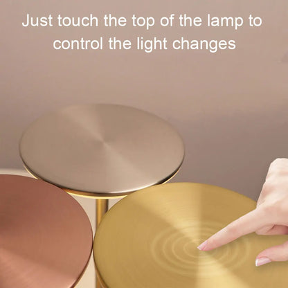 Touch Sensor LED Table Lamp USB Rechargeable