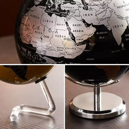 Premium Elegant 360° Rotating Globe Artwork