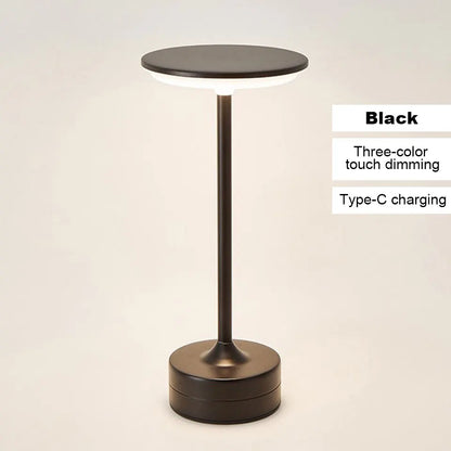 Touch Sensor LED Table Lamp USB Rechargeable