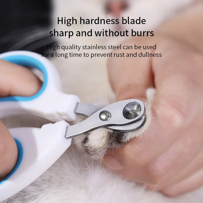 Professional Cat Nail Clippers Stainless Steel Trimmer