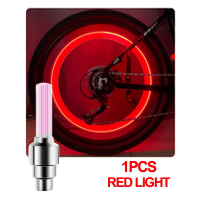 LED Bicycle Valve Light Motion Sensor Tire Light