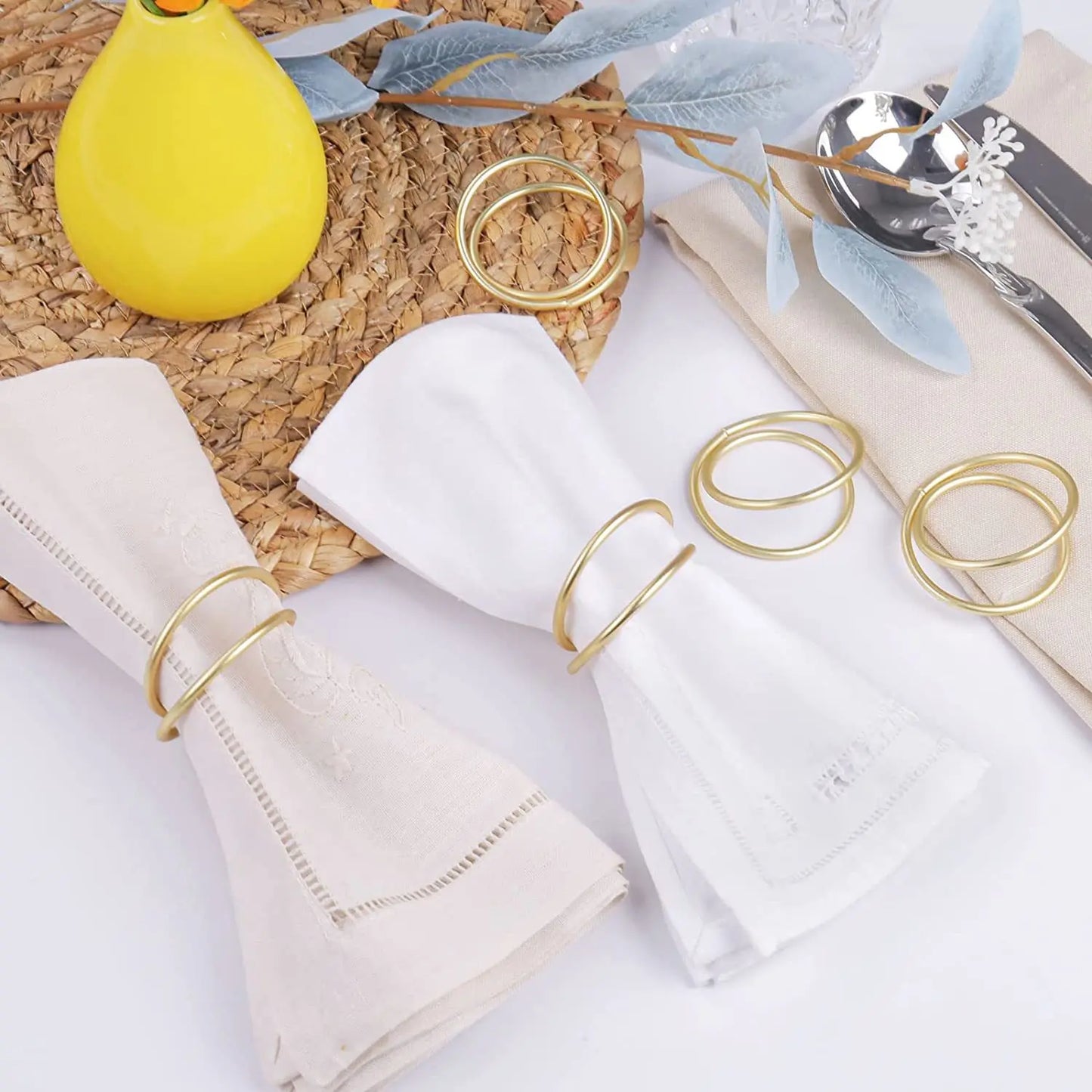 Premium Gold Napkin Ring for Stylish & Timeless Dining Accent