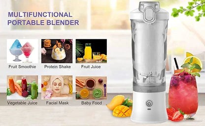 Portable Smoothie Blender With USB Rechargeable Battery