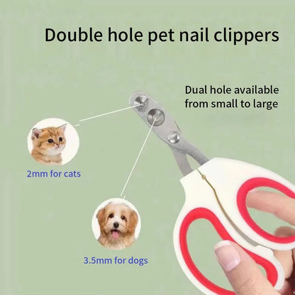 Professional Cat Nail Clippers Stainless Steel Trimmer