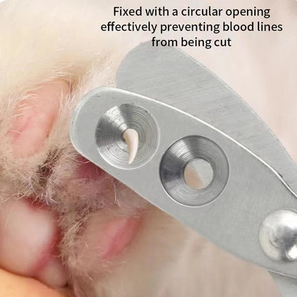 Professional Cat Nail Clippers Stainless Steel Trimmer