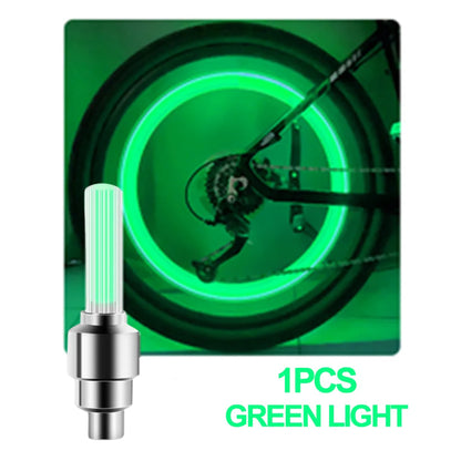 LED Bicycle Valve Light Motion Sensor Tire Light